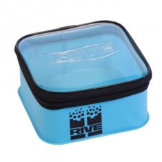 Geanta bac Rive E.V.A. S patrat 18x18x10cm capac transparent