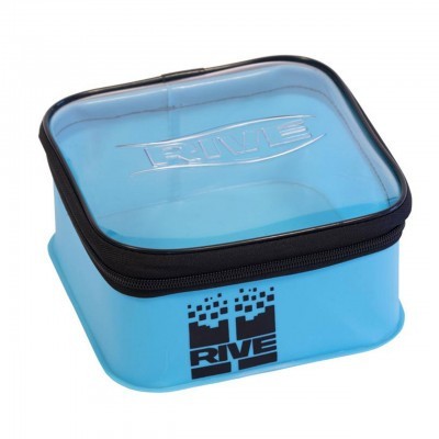 Geanta bac Rive E.V.A. S patrat 18x18x10cm capac transparent