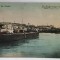 GALATI , VASE ANCORATE IN PORT , CARTE POSTALA ILUSTRATA , PERIOADA PRIMULUI RAZBOI MONDIAL