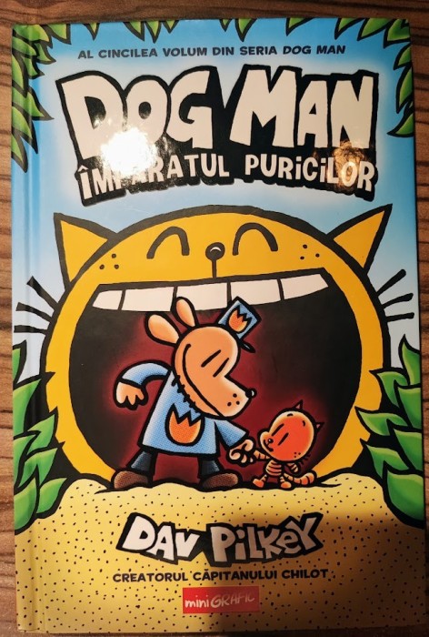 DOG MAN Imparatul puricilor