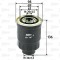 VALEO 587707 filtru combustibil