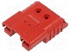 Conector alimentare DC, 0,6kV, 2 pini, seria SBE&reg; 80, {{Dimensiune pin}}. ANDERSON POWER PRODUCTS - SBE80RED