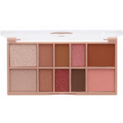 Paleta fard iluminator si bronzer, Sunkissed, Dawn To Dusk Beauty, Face Palette, 10 culori foto