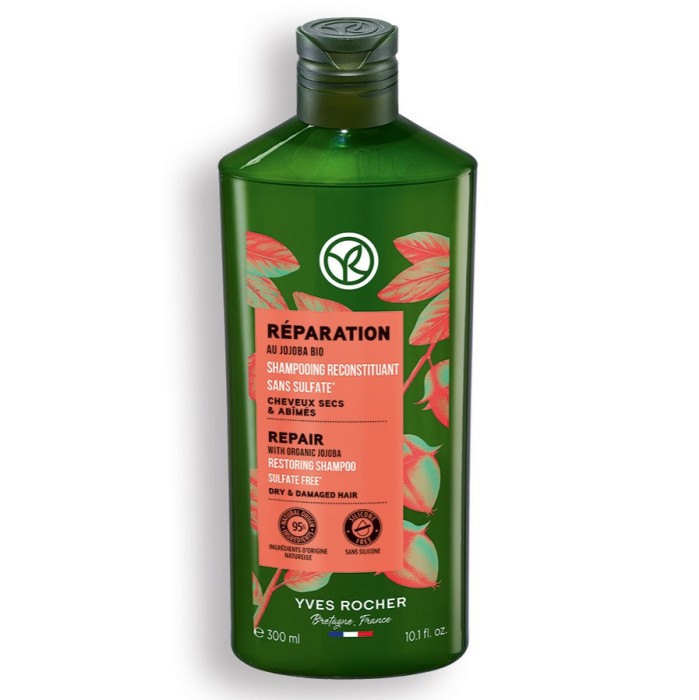 Șampon reparator cu Jojoba Bio, 300 ml (Yves Rocher)