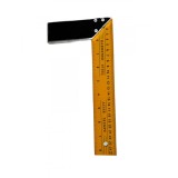Echer tamplarie din aluminiu, 0-25 cm, galben/negru