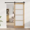 VidaXL Ușă Interioară cu Sticlă ORKDAL Maro 83 x 202 cm 4102693