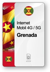 eSIM Internet Grenada, valabil 7 zile, trafic Nelimitat, Premium foto
