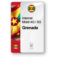 eSIM Internet Grenada, valabil 7 zile, trafic 1 GB, Standard