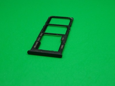 Samsung A12 Suport SIM negru A125F, A127F SWAP foto