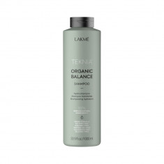 Sampon de hidratare fara sulfati, Lakme Teknia, Organic Balance Shampoo, 1000ml