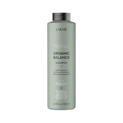 Sampon de hidratare fara sulfati, Lakme Teknia, Organic Balance Shampoo, 1000ml foto