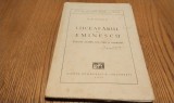 LUCEAFARUL LUI EMINESCU - D. R. Mazilu - Cartea Romanesca, 1937, 181 p.
