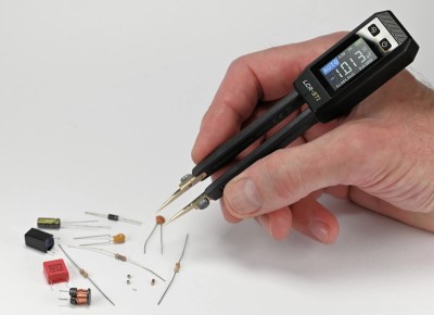 Fnirsi LCR-ST1 tester SMD multimetru tip penseta foto