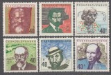 Cehoslovacia 1972 - Personalități, serie neuzata