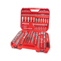 EXTOL PREMIUM set de chei tubulare, CV, cu clichet 45 de grade; 1/4&amp;amp;quot;, 3/8&amp;amp;quot; ?i 1/2&amp;amp;quot;, 172 buca?i, valiza din plastic foto