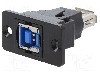 Conector {{Tip conector}}, versiune USB 3.0, {{Orientare spa&amp;#355;iala}}, CLIFF - CP30606NMB