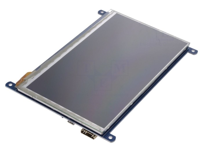 Ecran TFT 7" 1024x600 HDMI