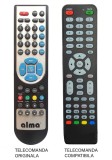 Telecomanda compatibila pentru receptor ?Alma HD S-2000, HD S-2100, HD S-2200