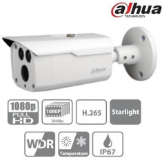 Camera bullet IP Dahua IPC-HFW4231D-AS 2MP, 3.6mm, IR 80m, IP67, WDR 120dB, PoE, slot card microSD, ONVIF foto