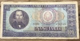 (BNK A) Romania bancnota 100 lei 1966