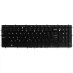 Tastatura laptop, Dell, 15 P32E, P32E001, P89F, P89F001, fara rama, US, iluminata foto