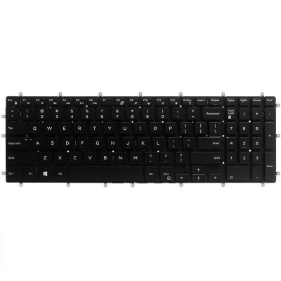 Tastatura Laptop, Dell, Vostro 3580, 3581, 3582, 3583, 3584, 3590, 3591, 7570, 7580, iluminata, layout US foto