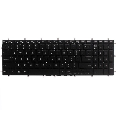 Tastatura Laptop, Dell, Inspiron 15 3580, 3581, 3582, 3583, 3584, 3585, 3590, 3593, 3595, iluminata, layout US foto