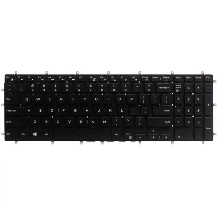 Tastatura Laptop, Dell, Inspiron 15 3580, 3581, 3582, 3583, 3584, 3585, 3590, 3593, 3595, iluminata, layout US