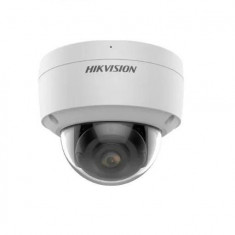 Camera supraveghere ColorVu IP Dome 2 Megapixeli Lentila 2.8mm PoE Slot Card Microfon Hikvision DS-2CD2127G2-SU28C SafetyGuard Surveillance