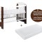 Patut KLUPS Little Giraffe Wenge + Saltea 10 MyKids Confort II GreatGoods Plaything