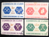 Cumpara ieftin Cuba 1962 sport, jocuri sporive America centrala si Caribe stampilat