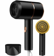 Uscator de par pentru casa sau calatorii, alimentare 220V, culoare Neagra,
