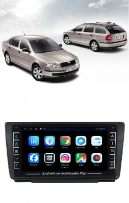 Navigatie Skoda Octavia II 2004 - 2013, Android 1GB RAM, Radio GPS Dual Zone, Display HD IPS 8 Touchscreen foto