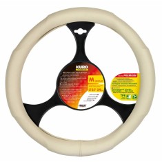 Manson volan Kuro Premium - M - &Oslash; 37/39cm - Bej Garage AutoRide