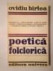 Ovidiu B&icirc;rlea - Poetică folclorică (cu sublinieri)