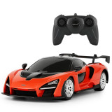 MASINA CU TELECOMANDA MCLAREN SENNA ROSU CU SCARA 1 LA 24