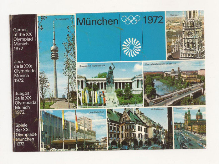 FA24-Carte Postala- GERMANIA - Munchen, necirculata 1972