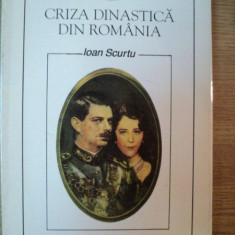 CRIZA DINASTICA DIN ROMANIA (1925-1930) de IOAN SCURTU , 1996 , PREZINTA HALOURI DE APA