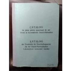 Catalog de piese pentru aparatajul de aer folosit la locomotivele Diesel-Hidraulice