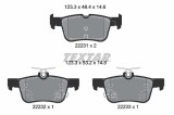 TEXTAR 2223103 Q+ set placute frana,frana disc