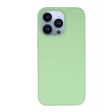 Husa compatibila cu apple iphone 14 pro max, matte efect, camera ultra safe, htpmag, mint