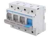 Separator fuzibil D02 HAGER pentru şină DIN 63A 400V Poli: 4