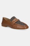 MICHAEL Michael Kors mocasini Lena femei, culoarea maro, cu toc plat, 40S5LEFP2B.227