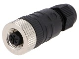 Conector mufă mamă 1/2-20 PIN 3 filet interior rotire