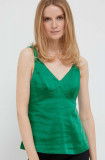 United Colors of Benetton bluza culoarea verde