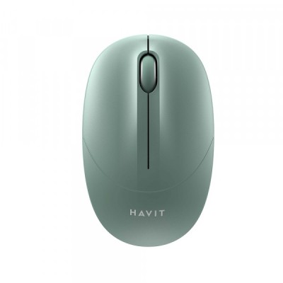 Mouse Wireless HAVIT MS54GT, 1600DPI, Verde foto