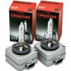 Set de 2 becuri Xenon D1S Limastar 6000K 35W cu lumina alb-rece Universale