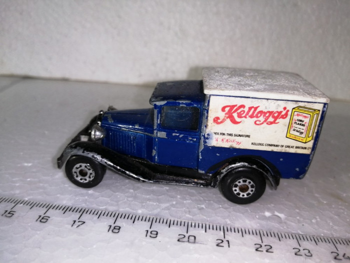 bnk jc Matchbox Superfast Model A Ford - Kellogg`s