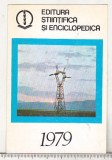 Bnk cld Calendar de buzunar - 1979 - Editura Stiintifica si Enciclopedica