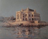 Vand pictura ,Constanta, Cazinoul, ulei panza